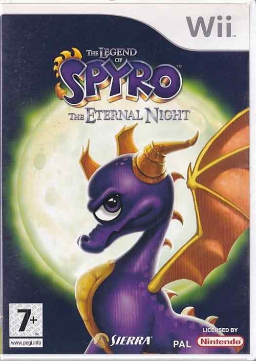 The Legend of Spyro The Eternal Night - Nintendo Wii (B Grade) (Genbrug)